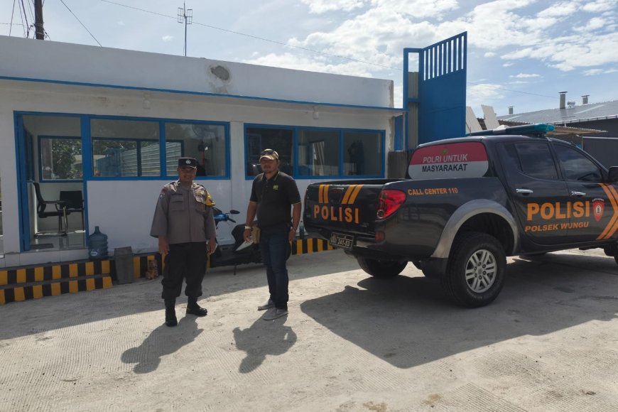 Perkuat Sinergitas, Polsek Wungu Gelar Patroli Dialogis di Pabrik Porang Desa Bantengan