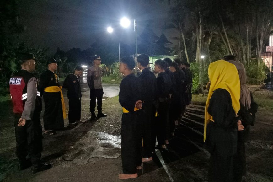 Polsek Balerejo Amankan Tes Mental dan Fisik PSHW TM Sub Ranting Balerejo