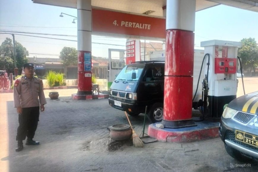 Jaga Kondusivitas Wilayah, Polsek Balerejo Gencarkan Patroli Obyek Vital