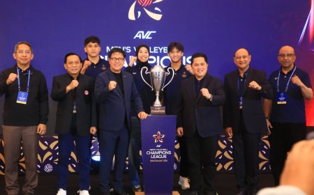 Indonesia Siap Gelar AVC Men’s Champions League 2026 di Pontianak, Momentum Kebangkitan Voli Asia